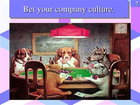 bet your company culture